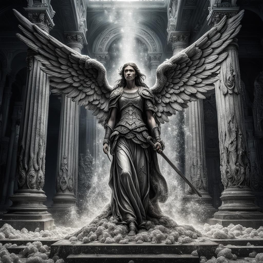 Lot's Wife: Pillar of Salt Transformation