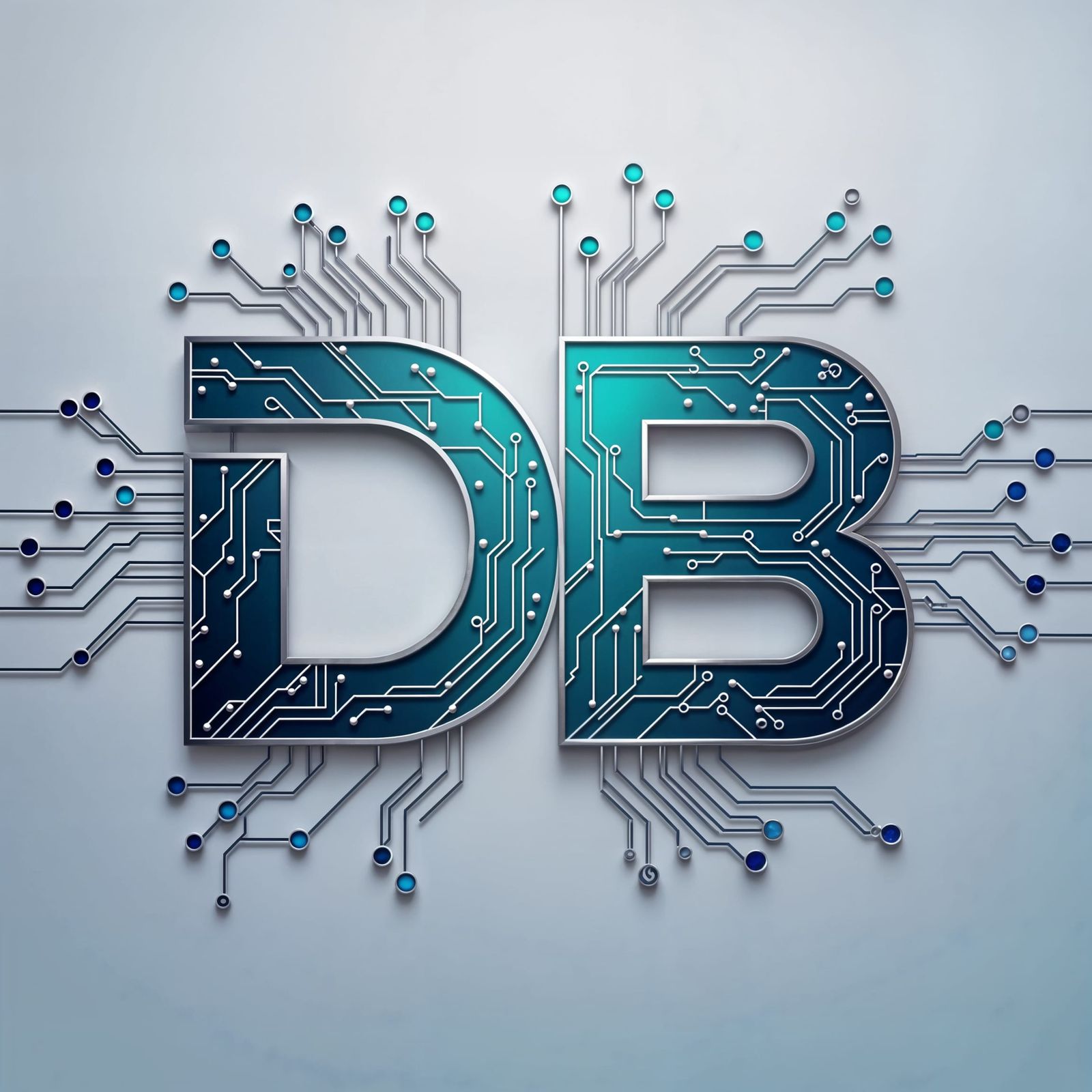 DB Letters Logo Design for Tichnut