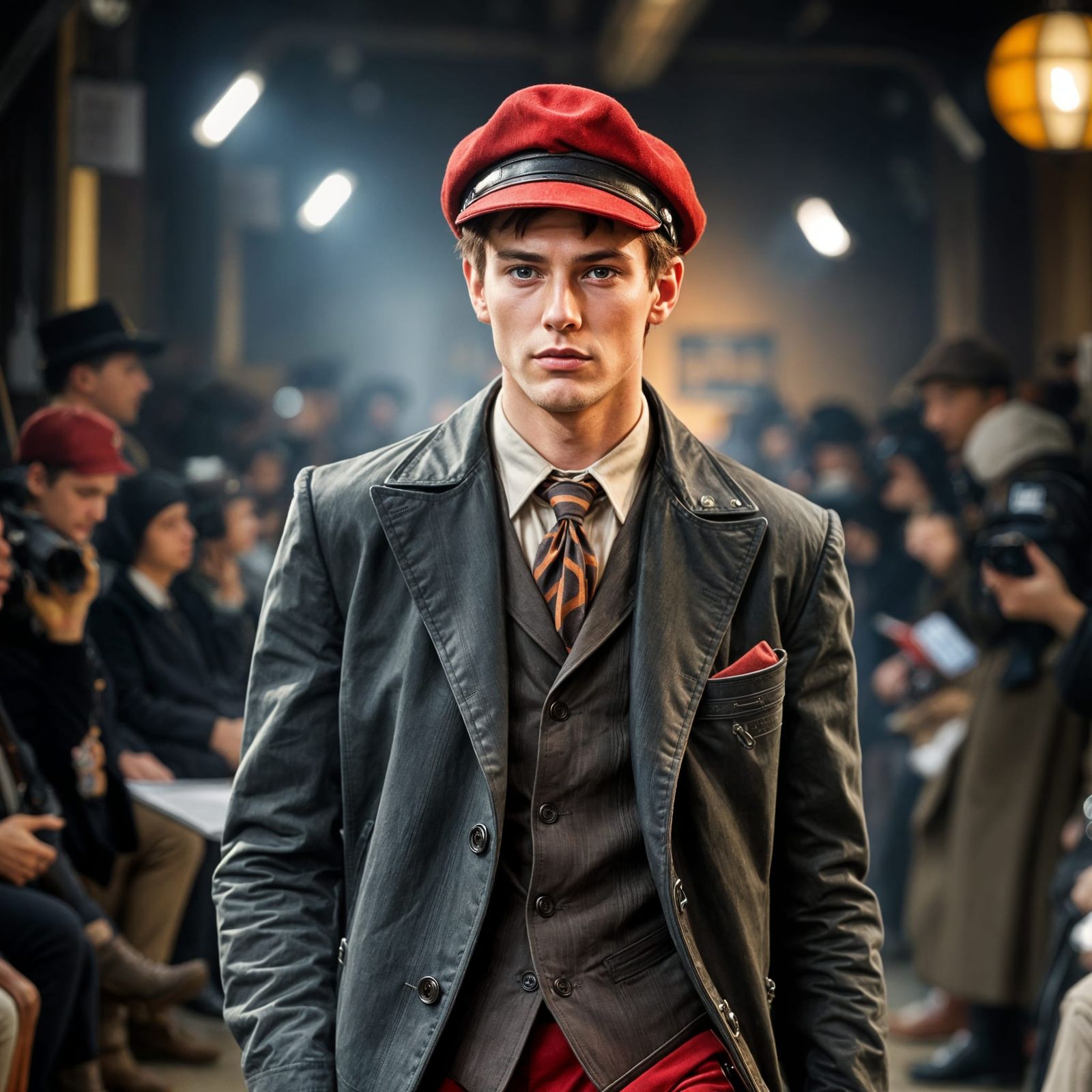 Holden Caulfield on a Steampunk Catwalk