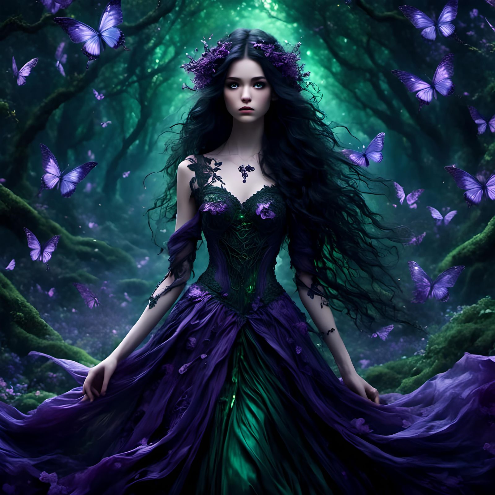 A Beautiful Dark Fairy Queen