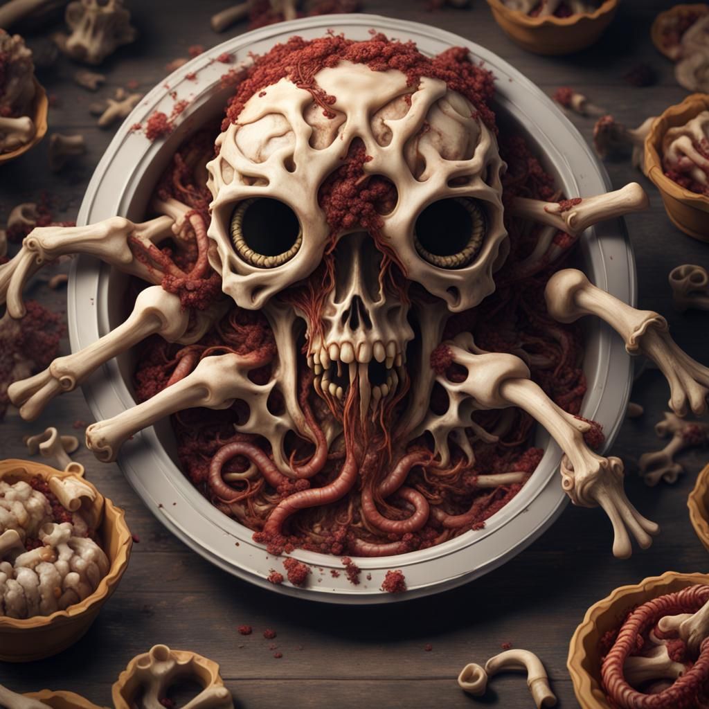 Disturbing Pies Made of Human Remains