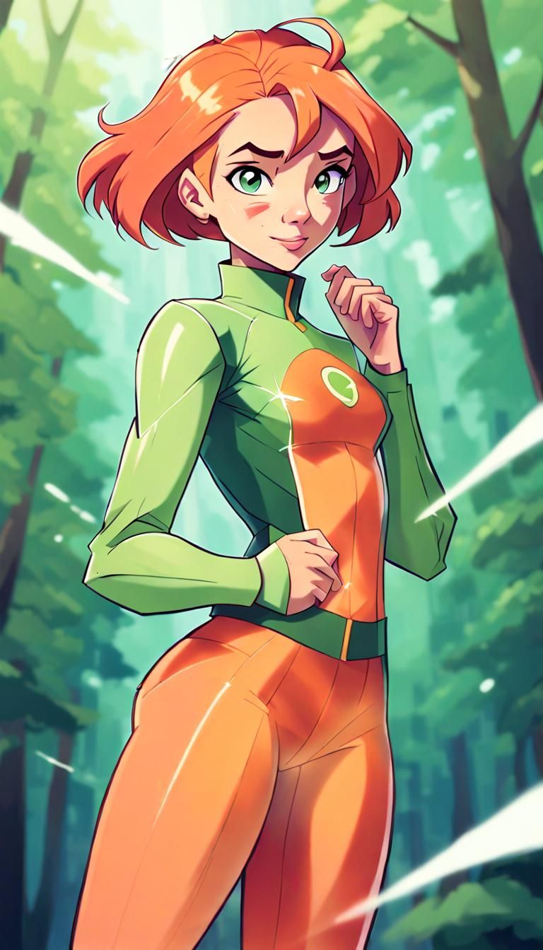 Alex from Totally Spies in Loish Style