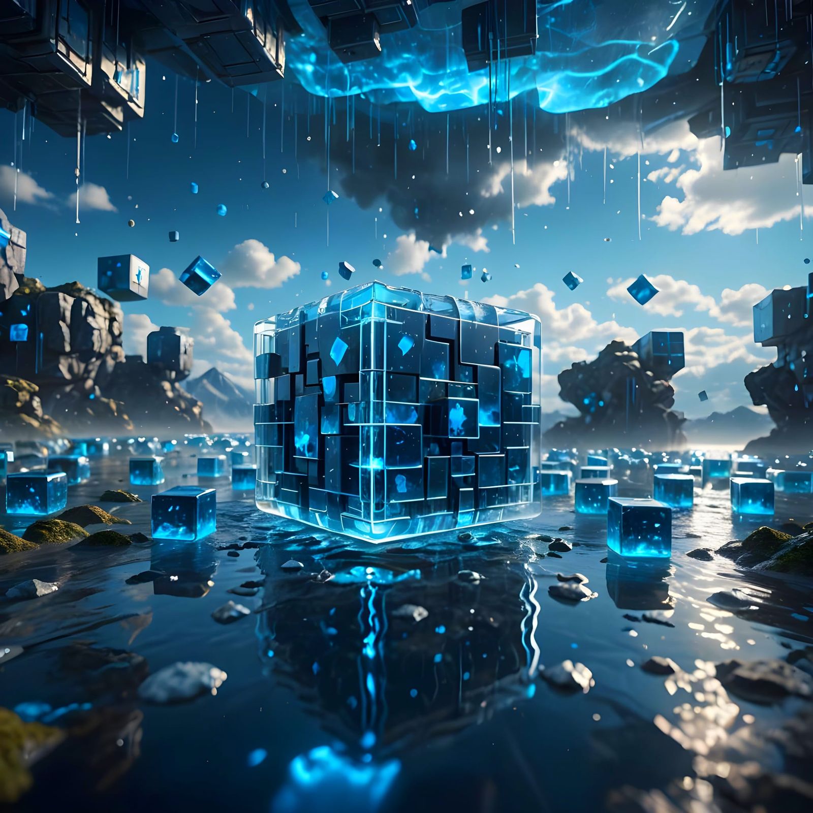 Puzzle Box Rain