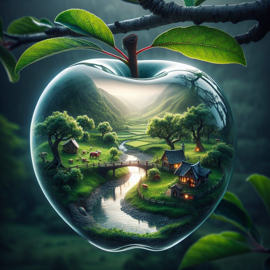 World inside an Apple