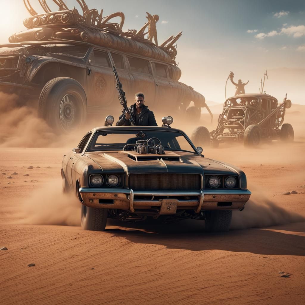 Mad Max in Wasteland V8 Vehicle