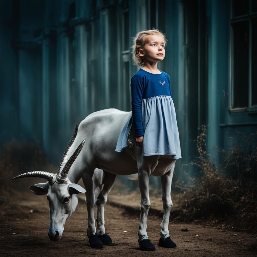 Blue Elfish Garment with Silver Lining