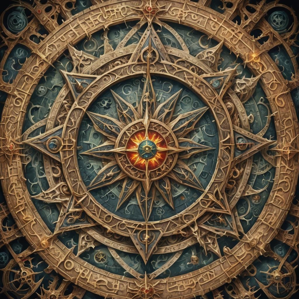 Warhammer Chaos Gods: Dark Gothic Fantasy Artwork