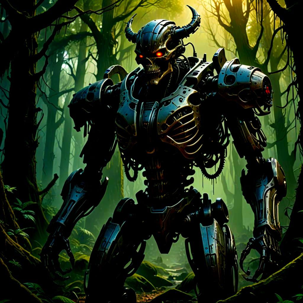 Cybernetic Warrior in Abaddon Style