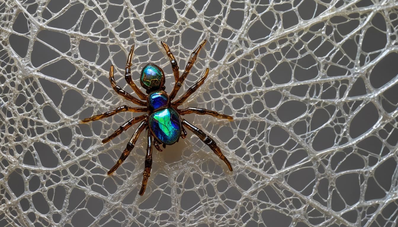 Spectrolite Opalescent Psychedelic Intricately Meticulously ...
