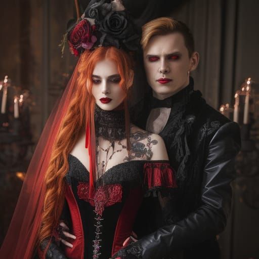 Vampire couple