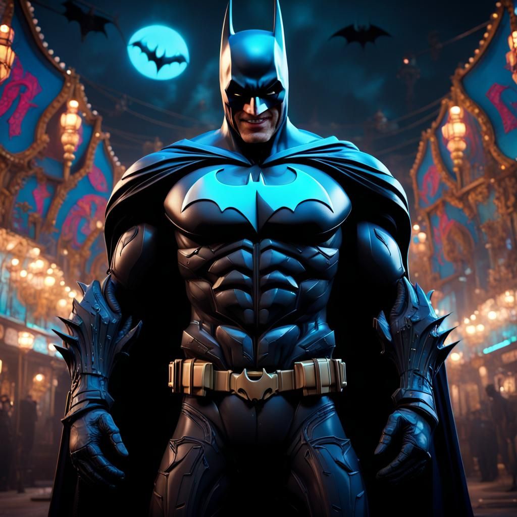 Batman in Dark Carnival: Fantasy Concept Art