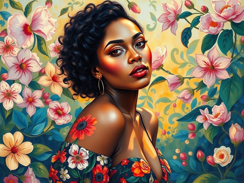 Impressionist Masterpiece in Gouache Style