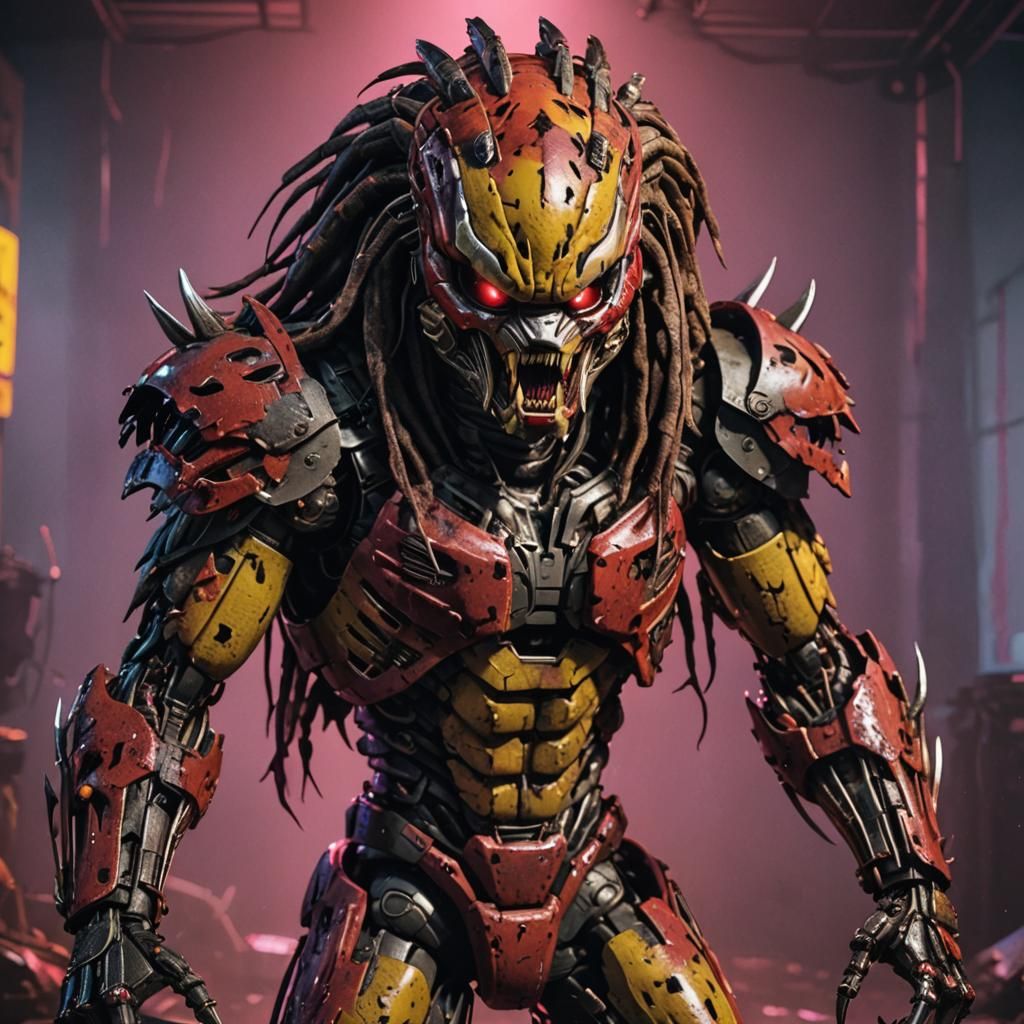 The predator animatronic