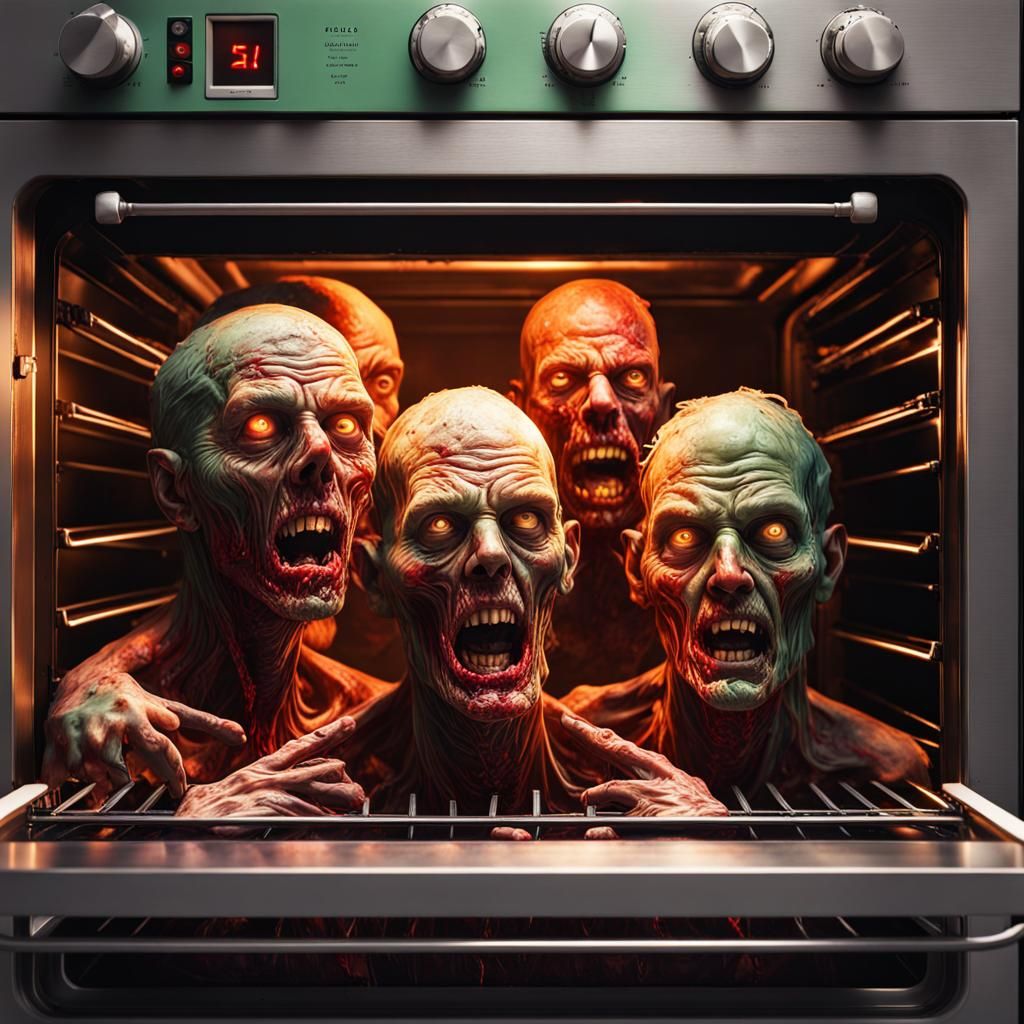 Anyone for Zombie Heads for Dinner