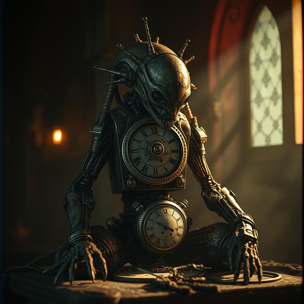 Clockwork Being in Stillness: Cinematic Science Fiction