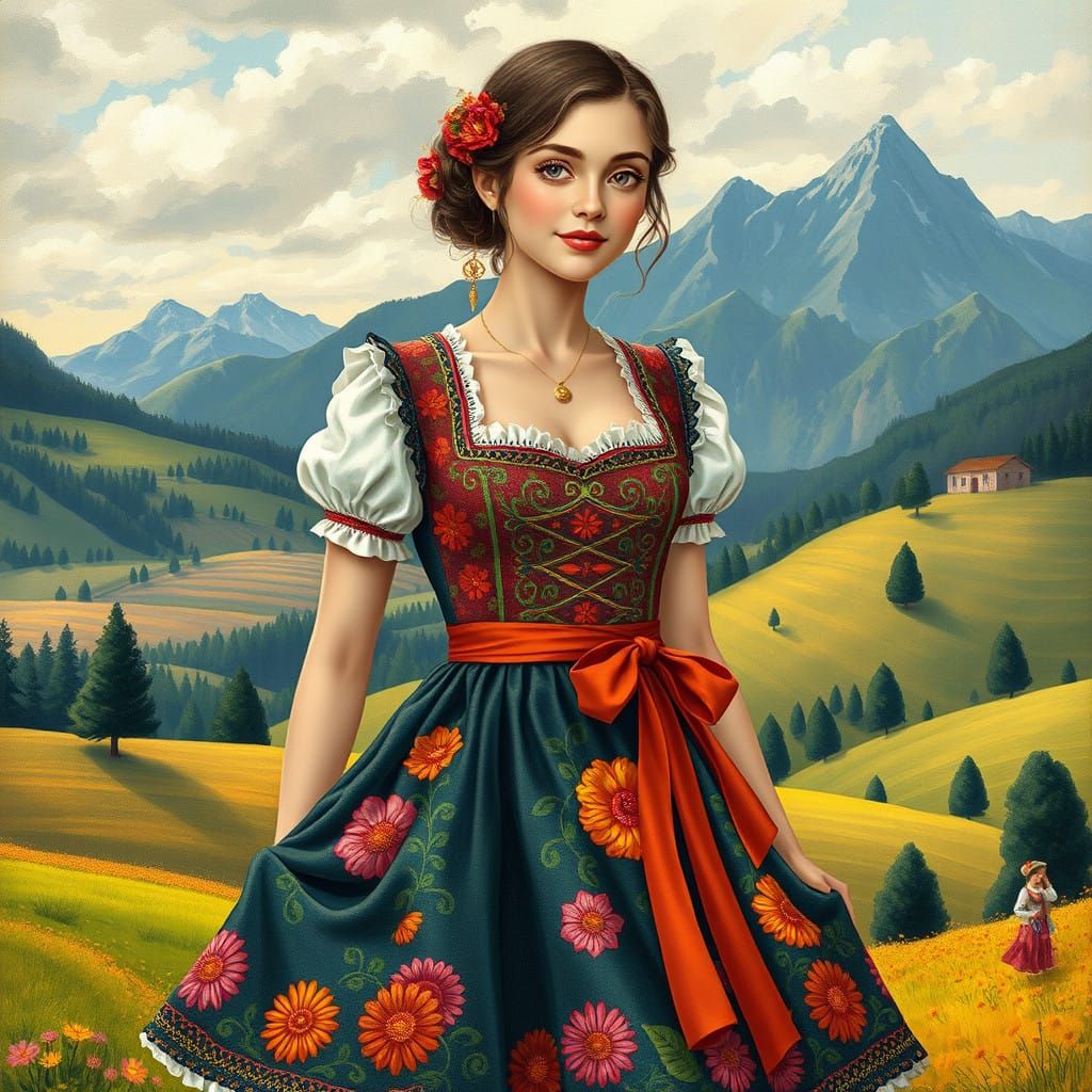 Imaginative Creative Dirndl Dress