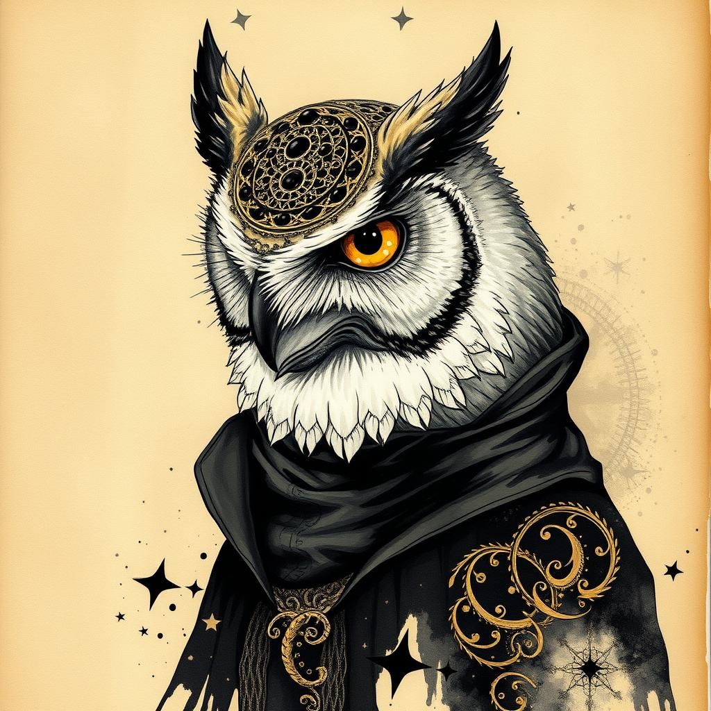 Wizard owl