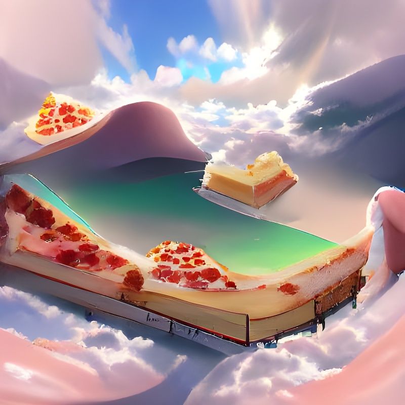 AI Interpretation of a Slice of Heaven