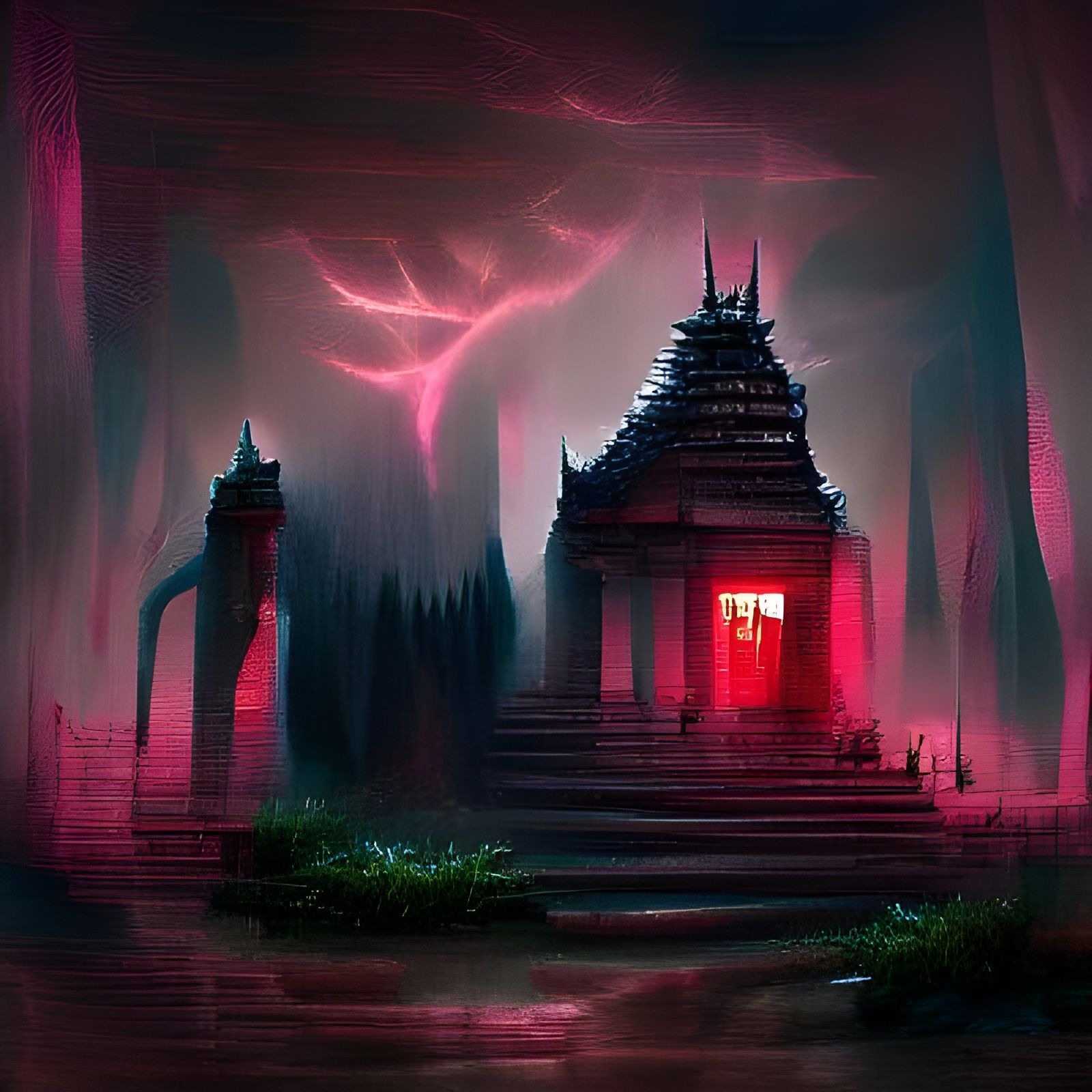 Sinister Lost Temple by Rutkowski