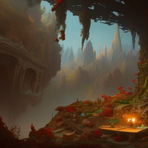 Fantastical Food Concept Art in Unreal Engine 5