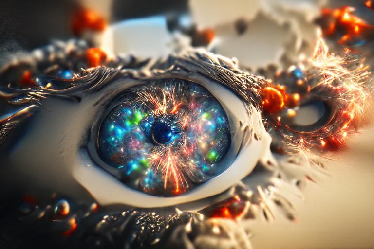 Cosmic Eye: A Galaxy Within