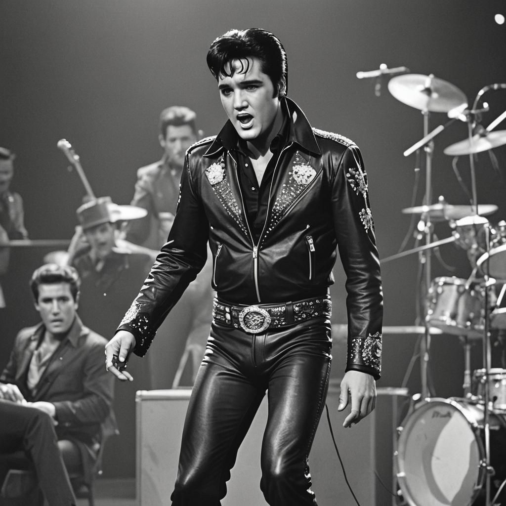 Elvis Presley's 1968 Comeback Special Performance