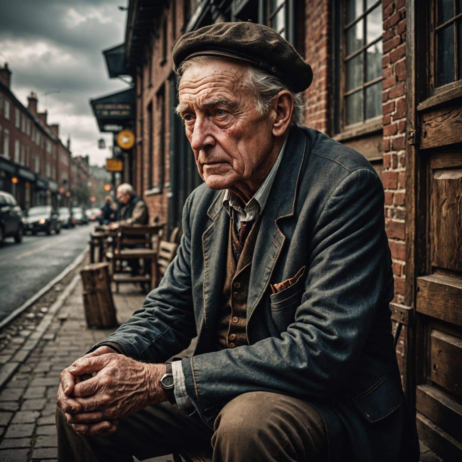 Never Growing Old: Hyperrealistic Cinematic Portrait