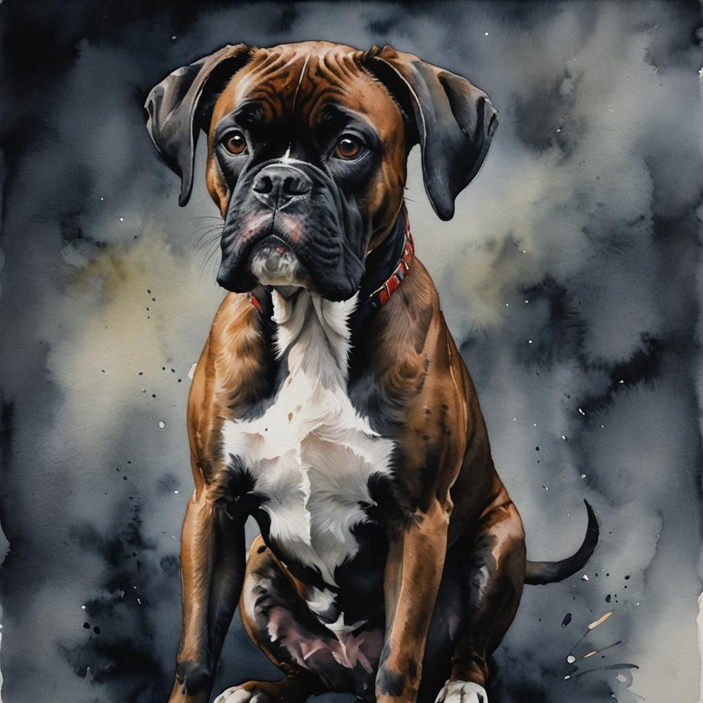 Boxer dog