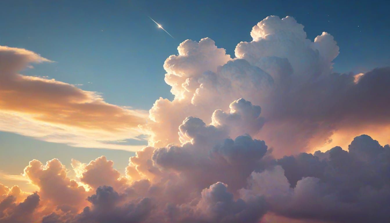 Surreal Starlight Radiates Warmth in Soft Focus