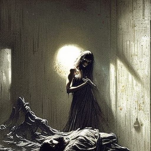 Horrific Bad Habits in the Style of Doré