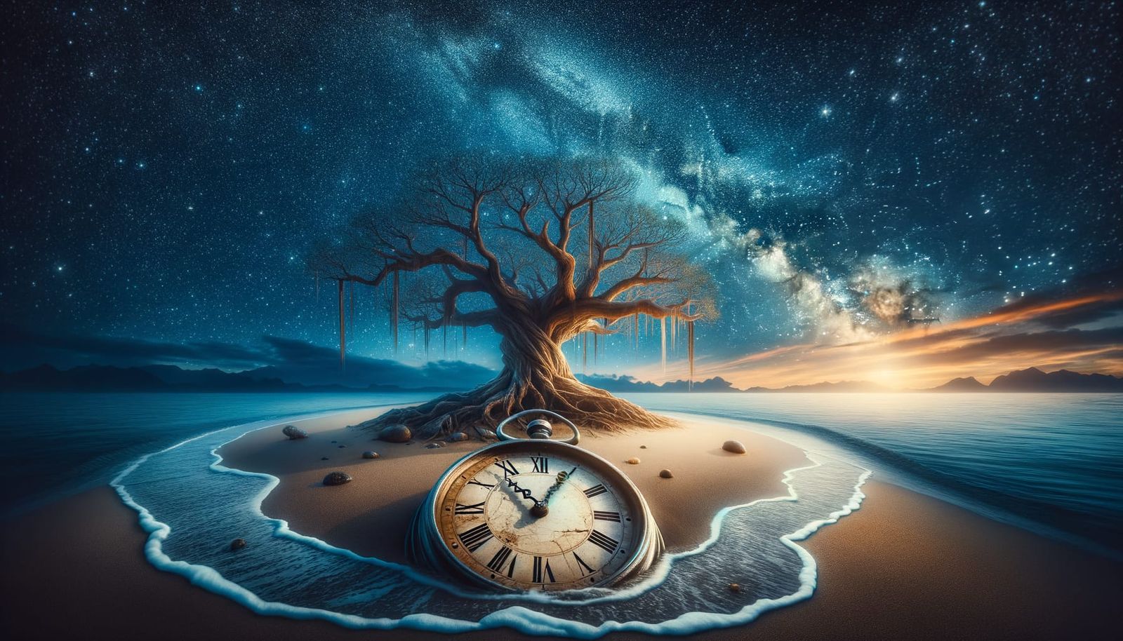 Eternal Oceanic Landscape in Timeless Style