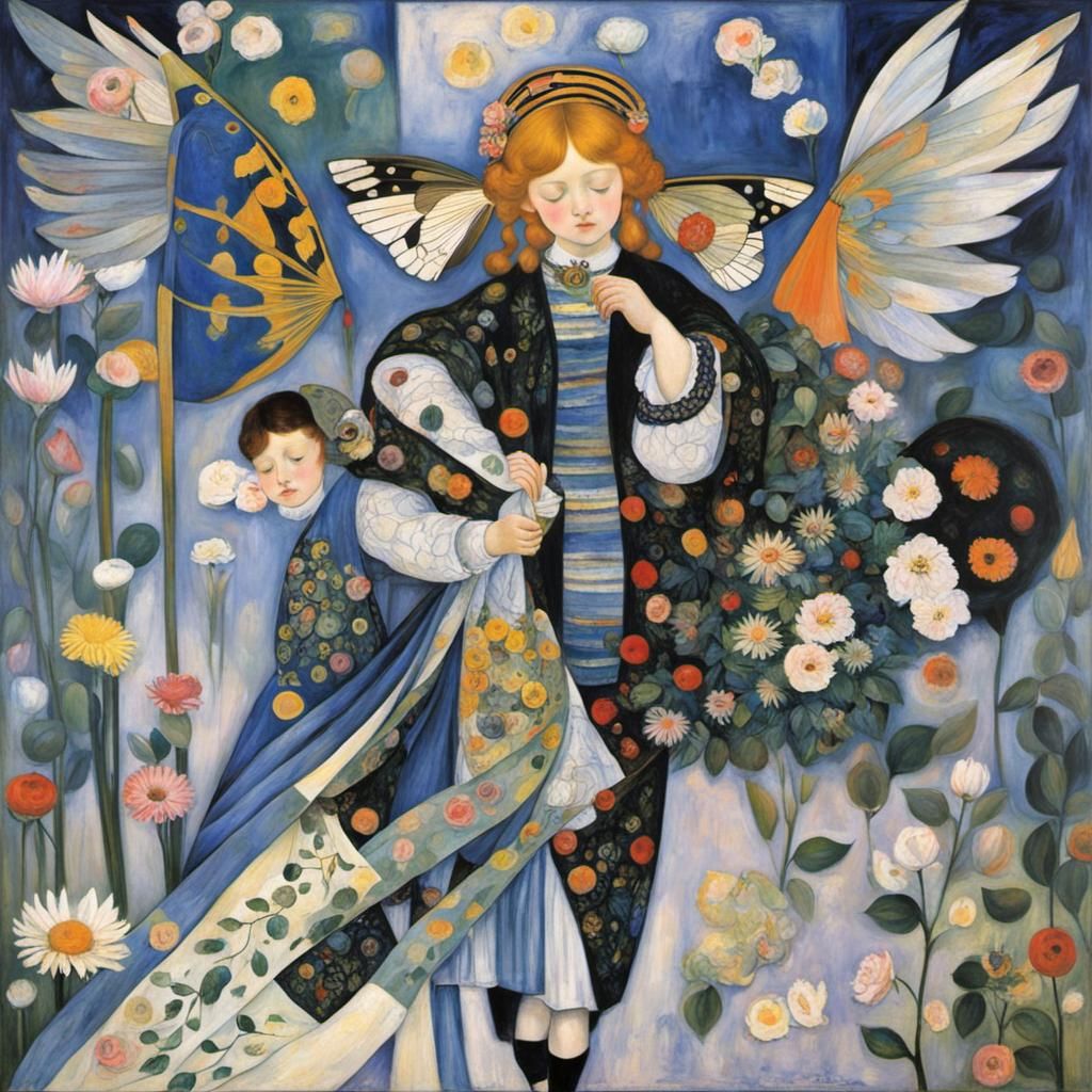 Artwork Inspired by Master Painters Styles