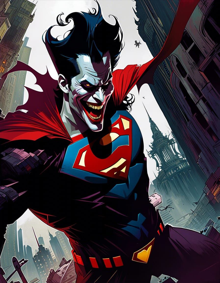 Jokerized Superman