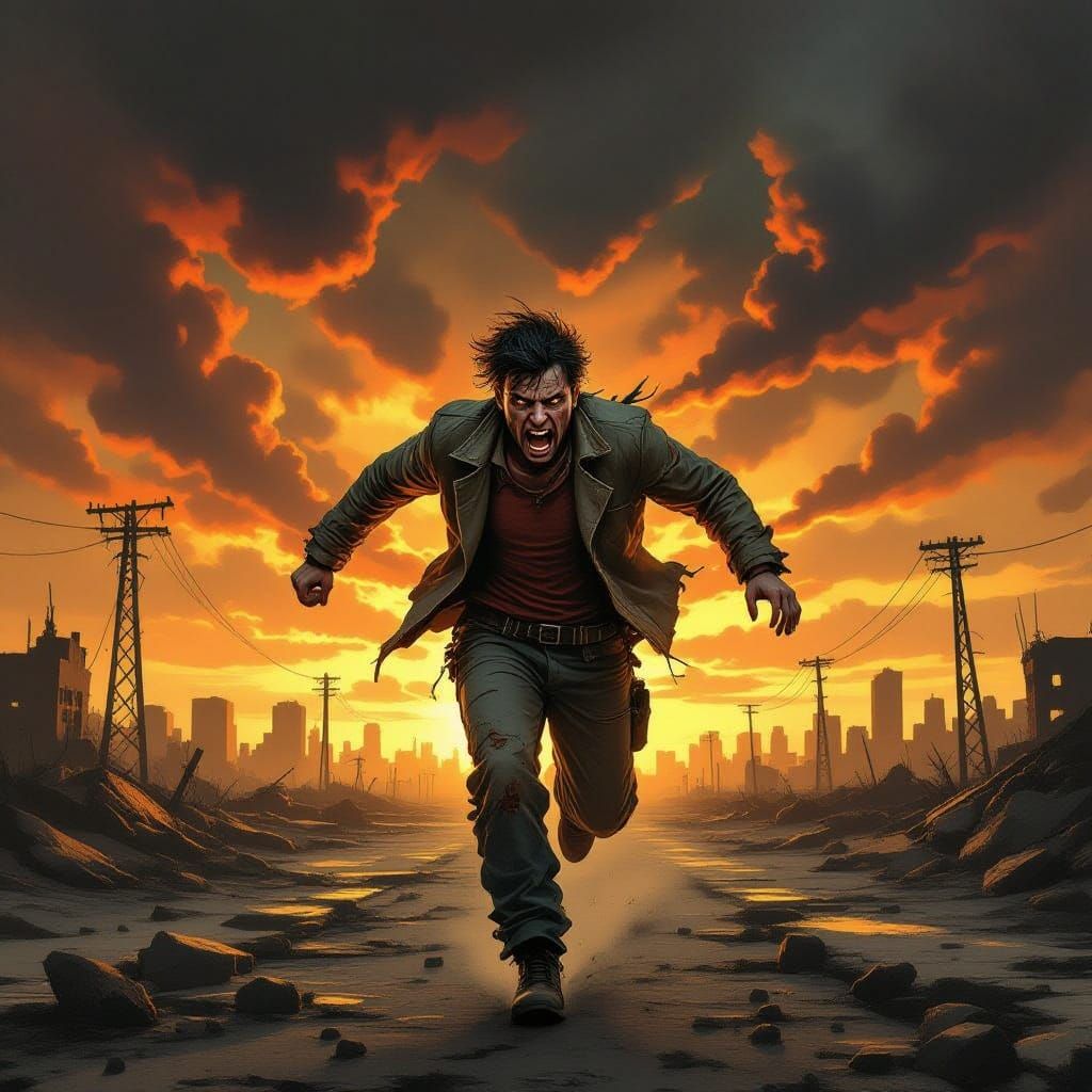 Surviving a Bleak Apocalypse in a Frenzied Sprint