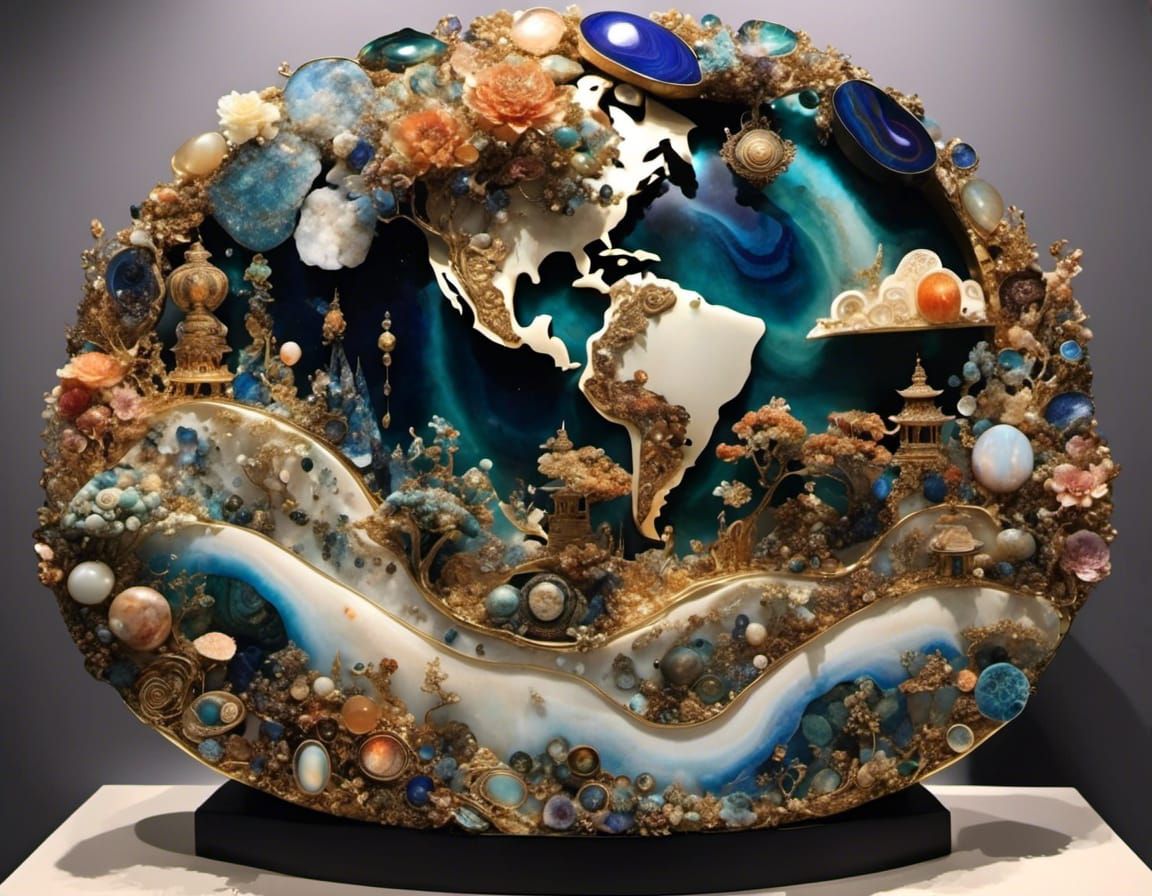 Earth Day Harmony in Asian Style Panel