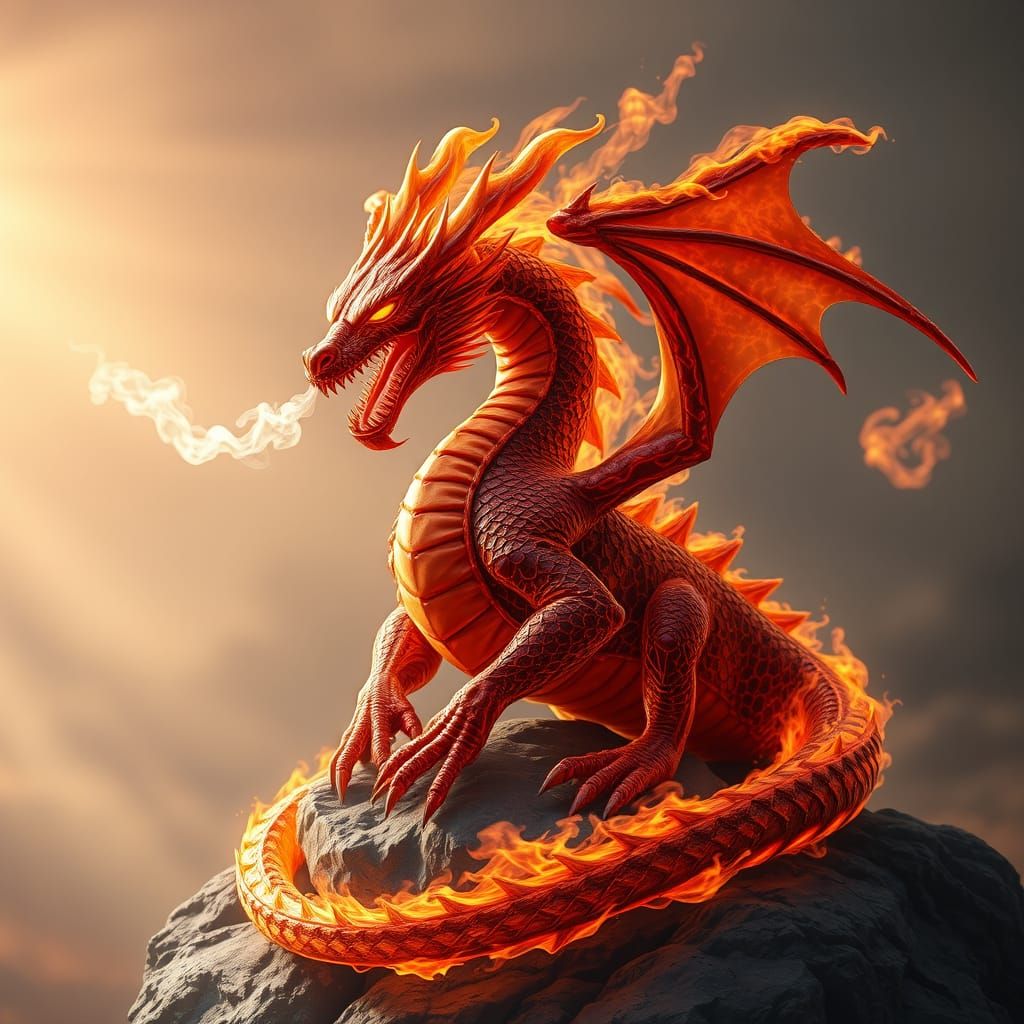 Ethereal Dragon of Blazing Inferno