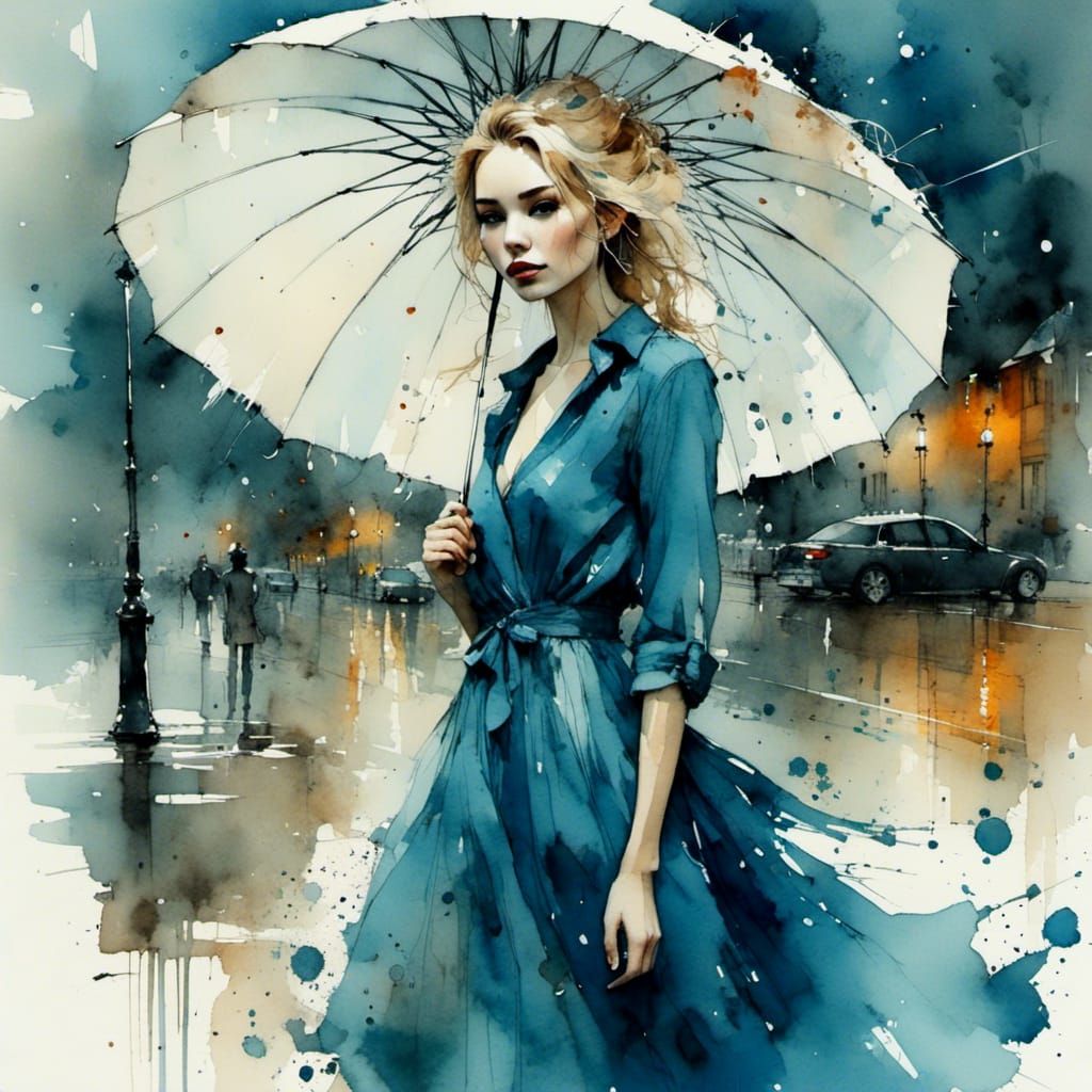 <lora:Waterpainting:1.0>