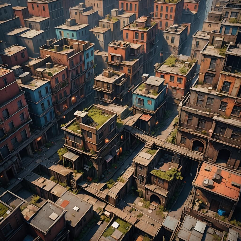 Fantastical Matte Painting in Deep Color