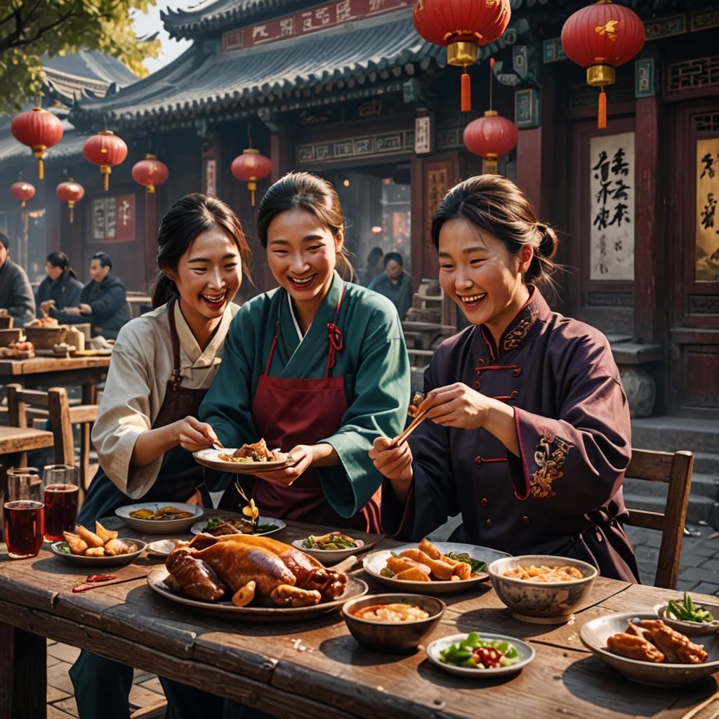 Eating... Peking Duck in Beijing