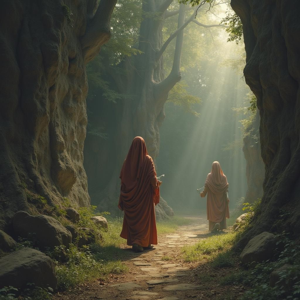 Abstract Image of The Beginning