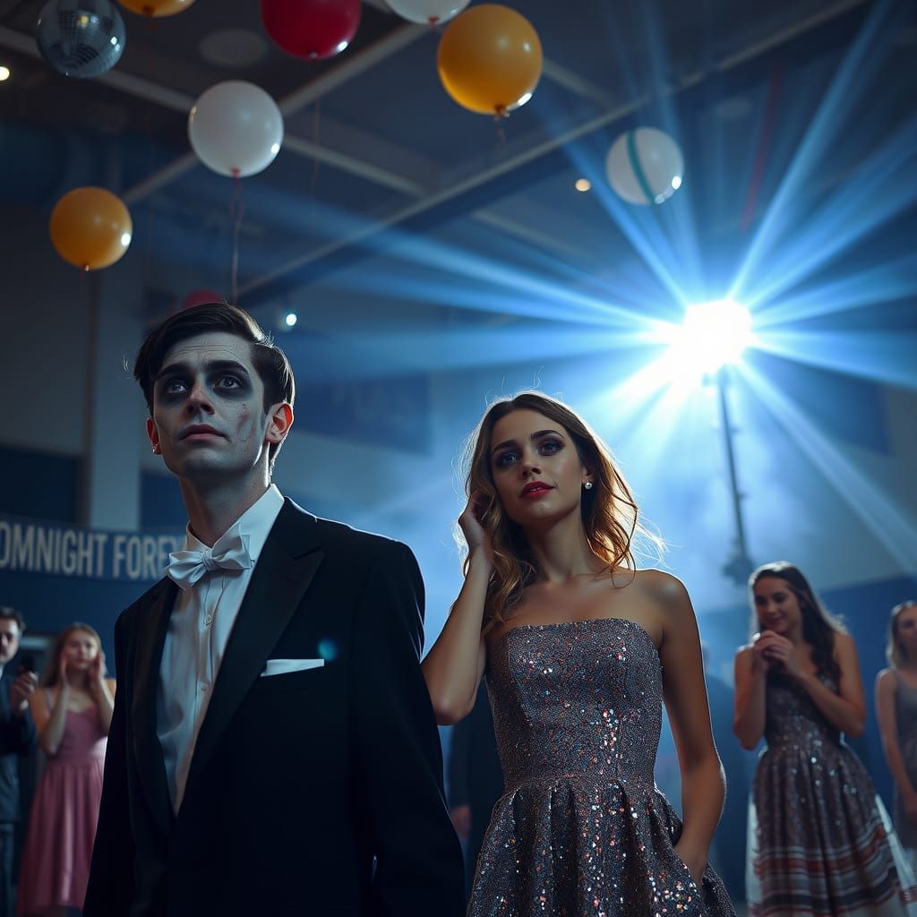 Haunted Prom Night: Zombie Students and Living Dates