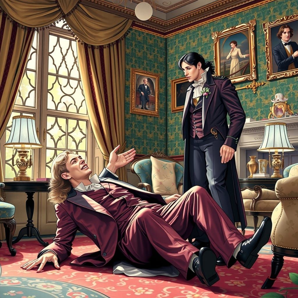 Bosie's Tantrum: A Comic Book Supervillain