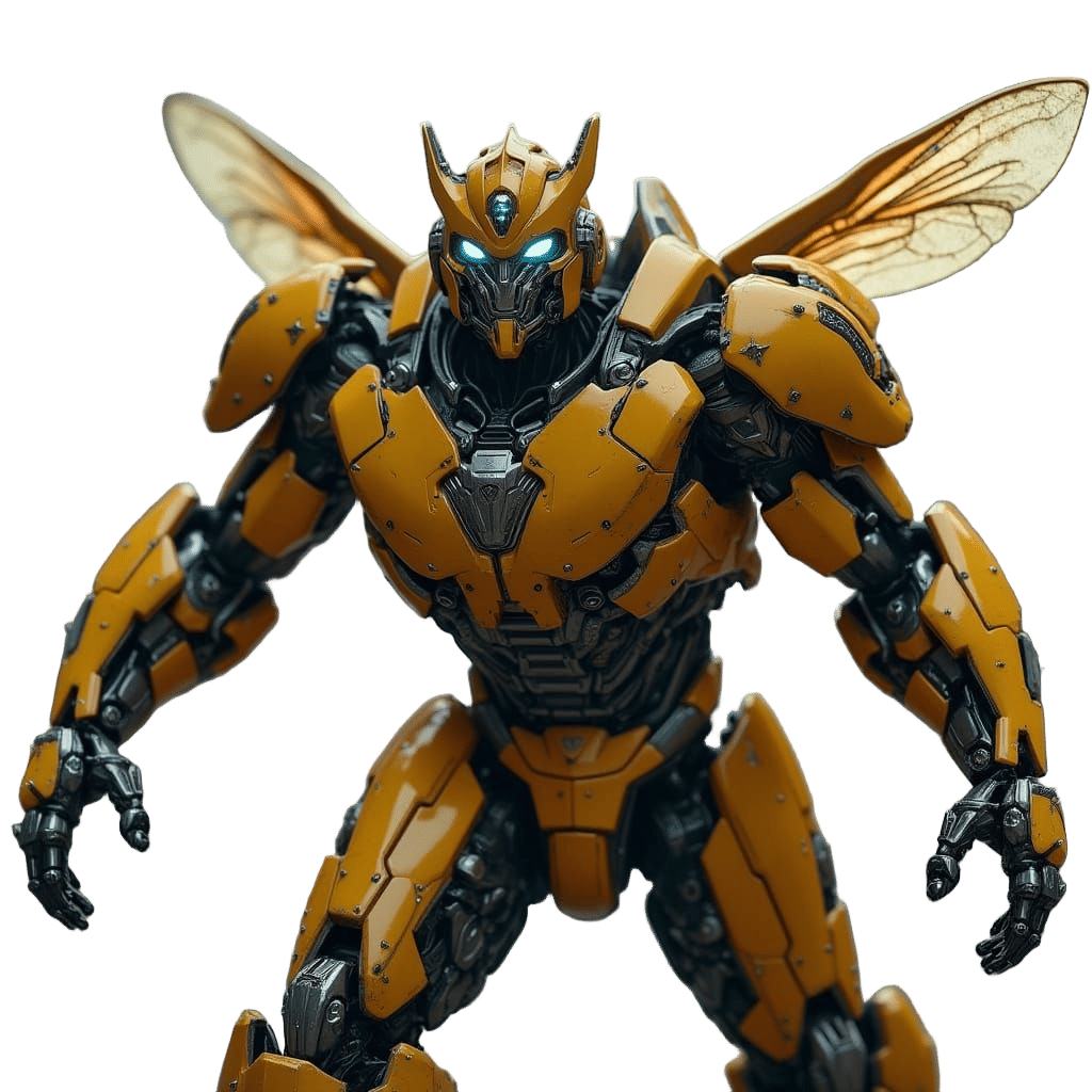 Bumblebee in Ultra HD Action Pose