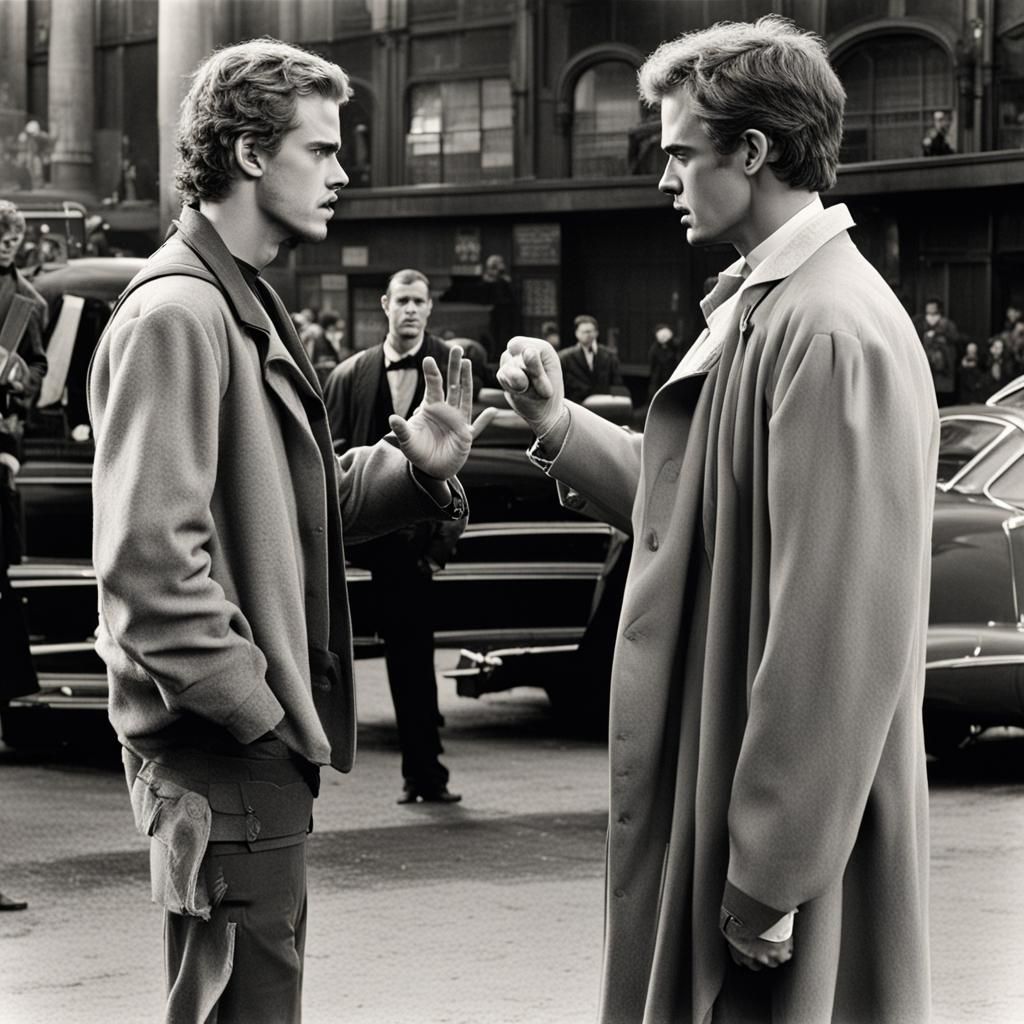 Hayden Christensen Look-Alike in Heated Argument