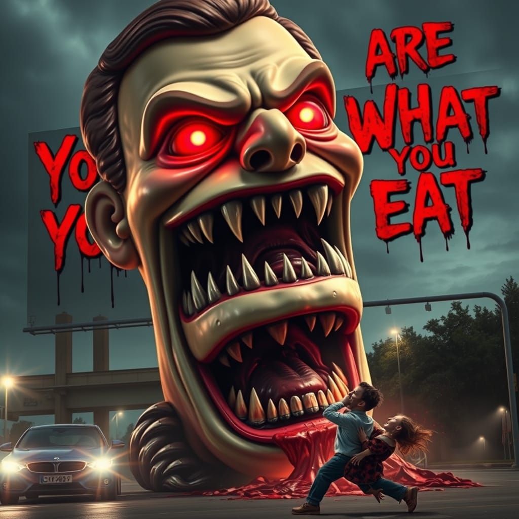 Malevolent Bobblehead Devours Owner in Dark Fantasy Horror