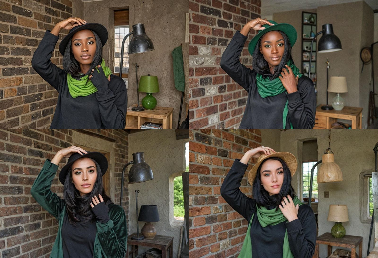 Portrait of a Young Female Veterinarian