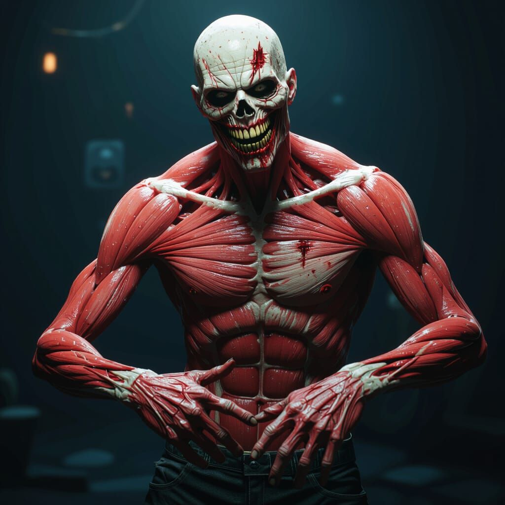 Horrifying Mimic Dances in Cinematic Lighting