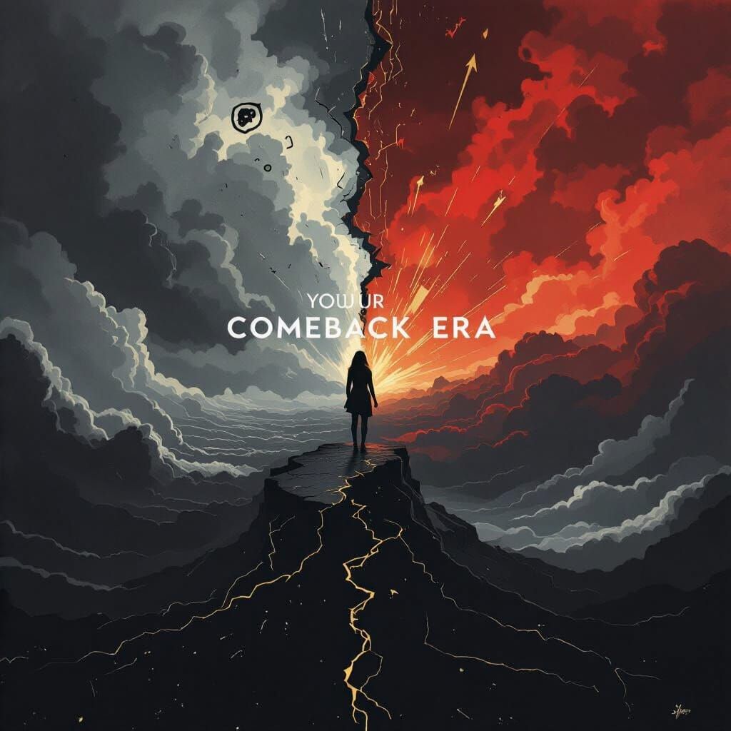 Empowering Comeback Horizon in Gritty Cyberpunk Style