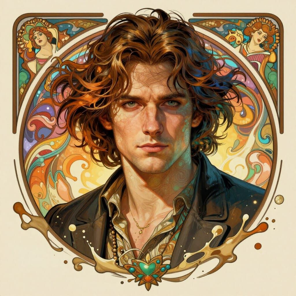 Jack Portrait Concept Art in Dynamic Style