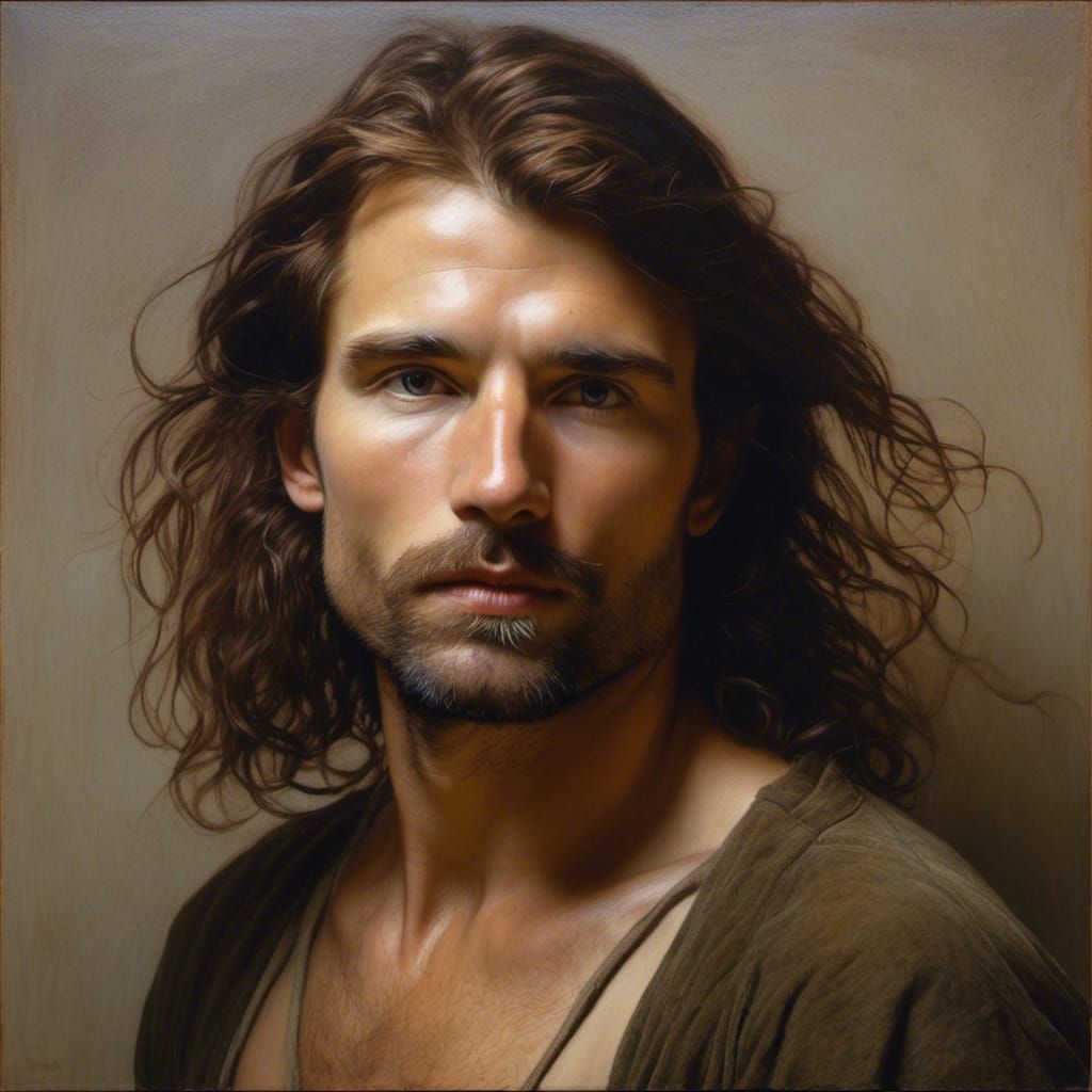 Dunedain Ranger Portrait in Tonalist Style